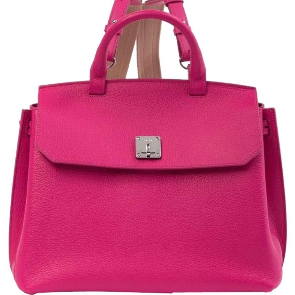 MCM Large Milla Fontanellas Leather Backpack